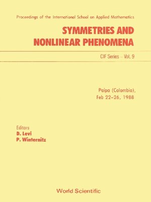 cover image of Symmetries and Nonlinear Phenomena